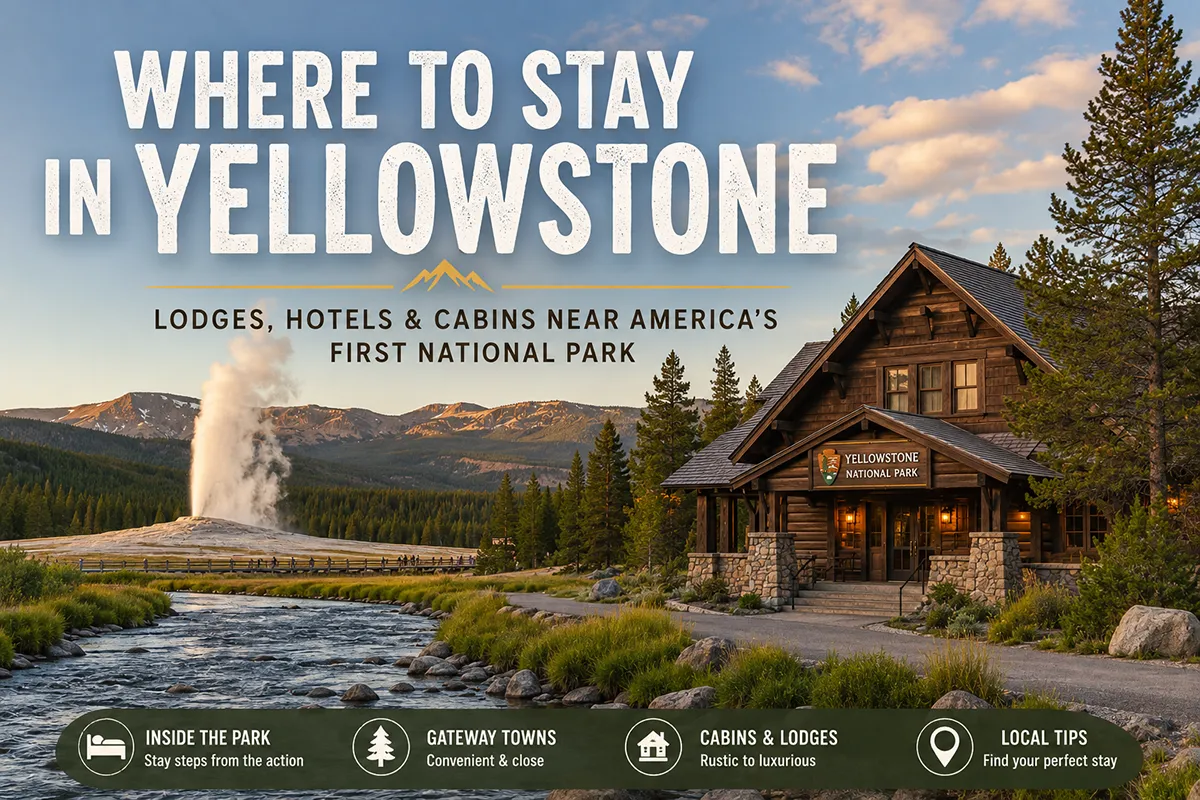 Read more about the article Where to Stay in Yellowstone Montana: 2026 Guide