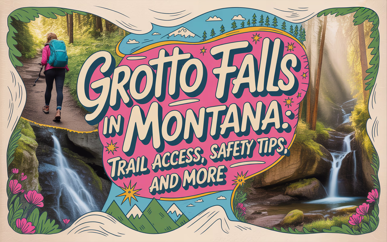 Grotto Falls in Montana