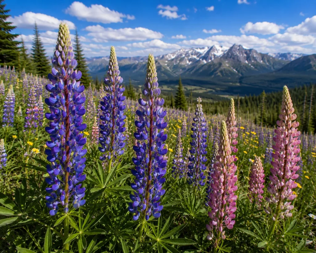 Lupine (Lupinus species)