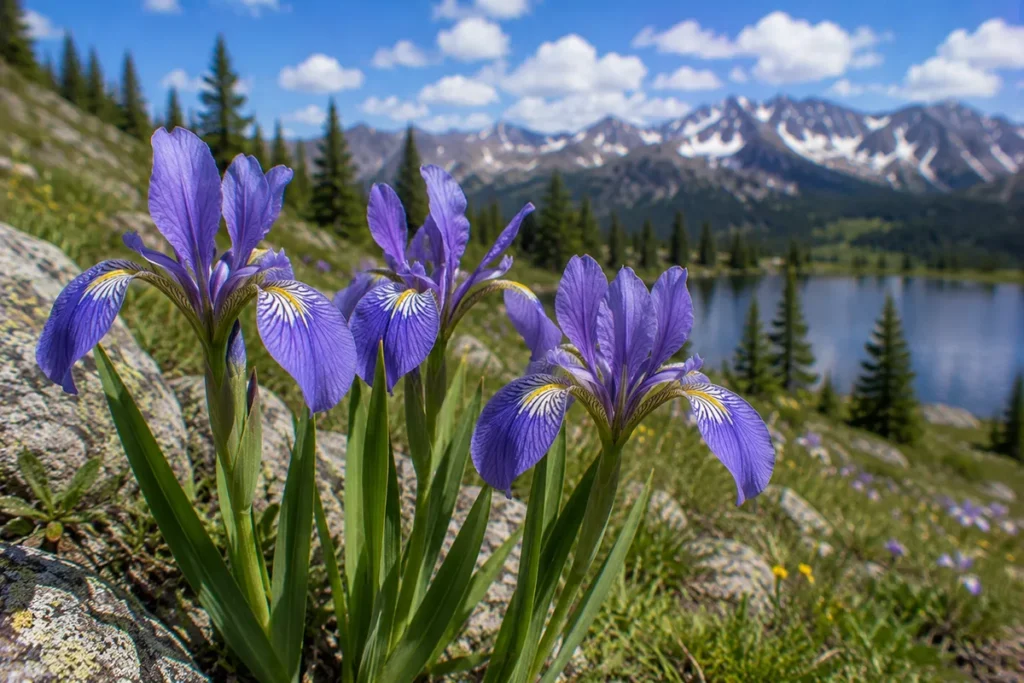 Rocky Mountain Iris (Iris missouriensis)