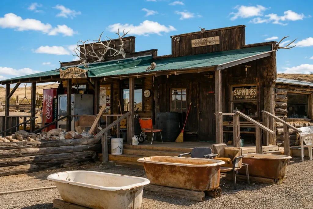 Spokane Bar Sapphire Mine