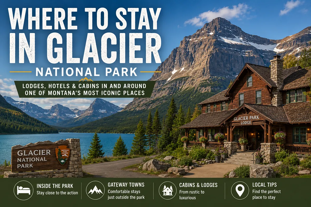 Read more about the article Where To Stay in Glacier National Park, Montana