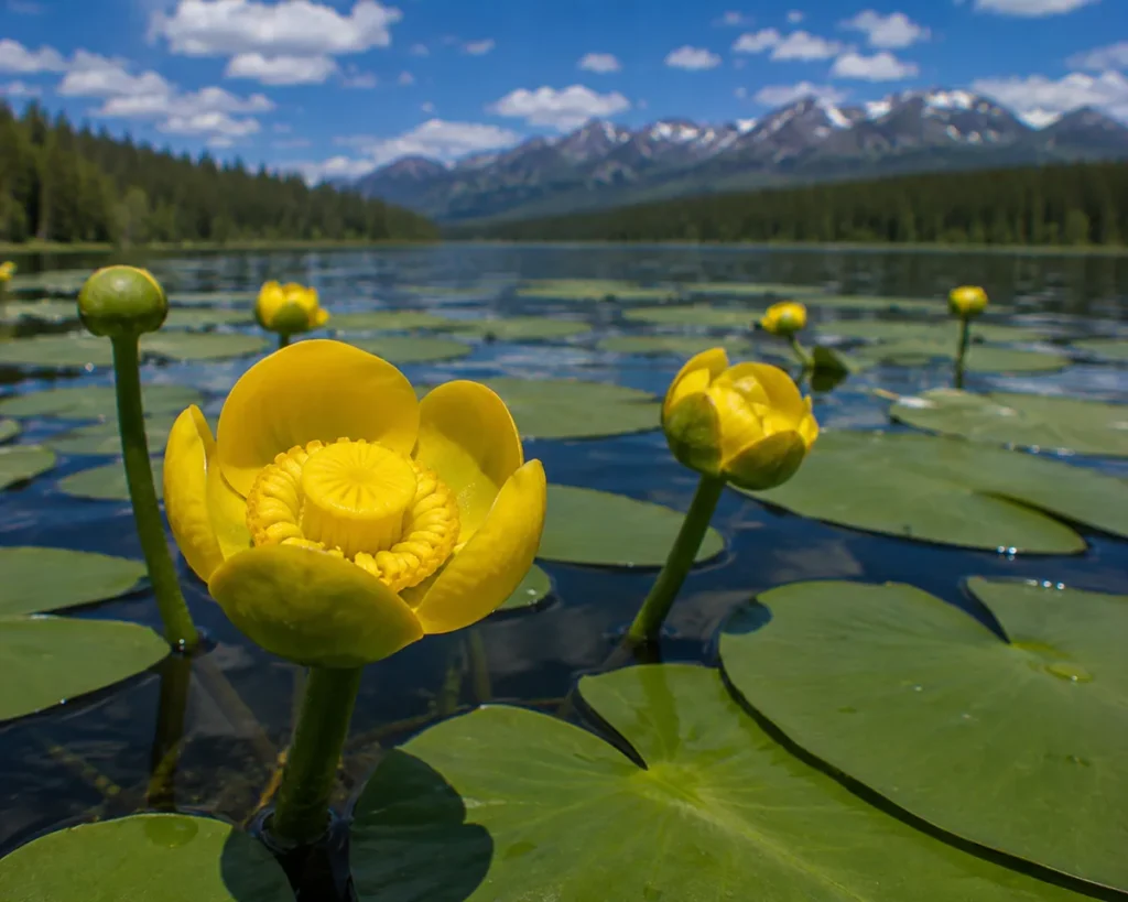 Yellow Pond Lily (Nuphar lutea)
