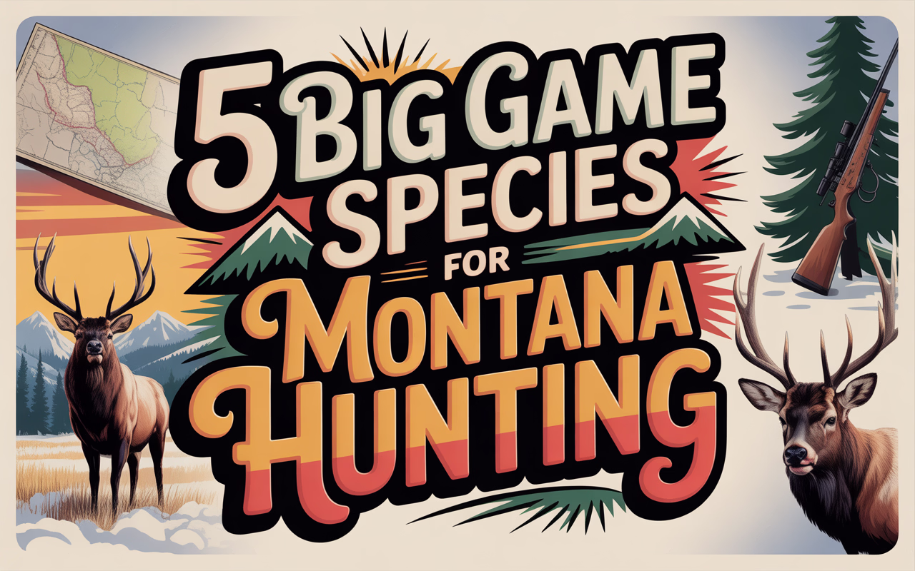 5 Big Game Species for DIY Montana Hunting