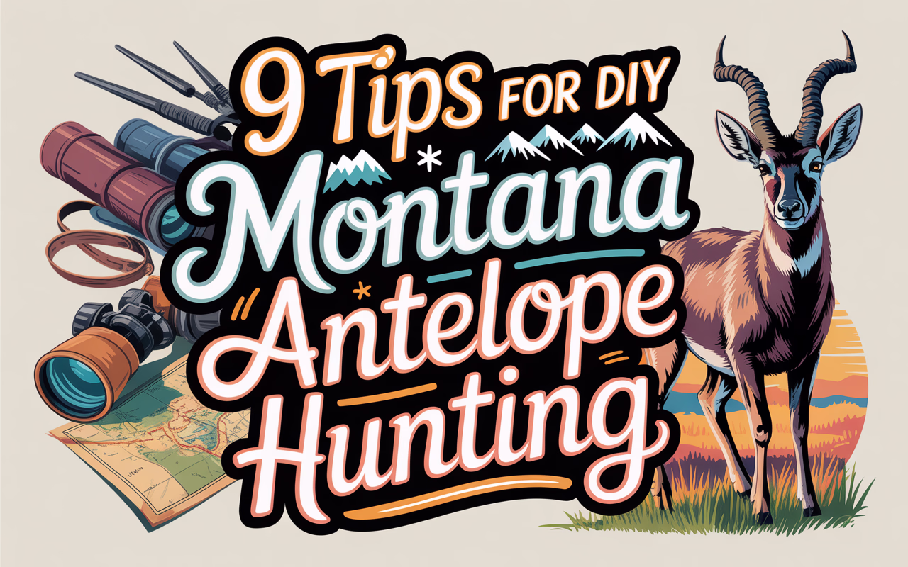 9 Tips for DIY Montana Antelope Hunting