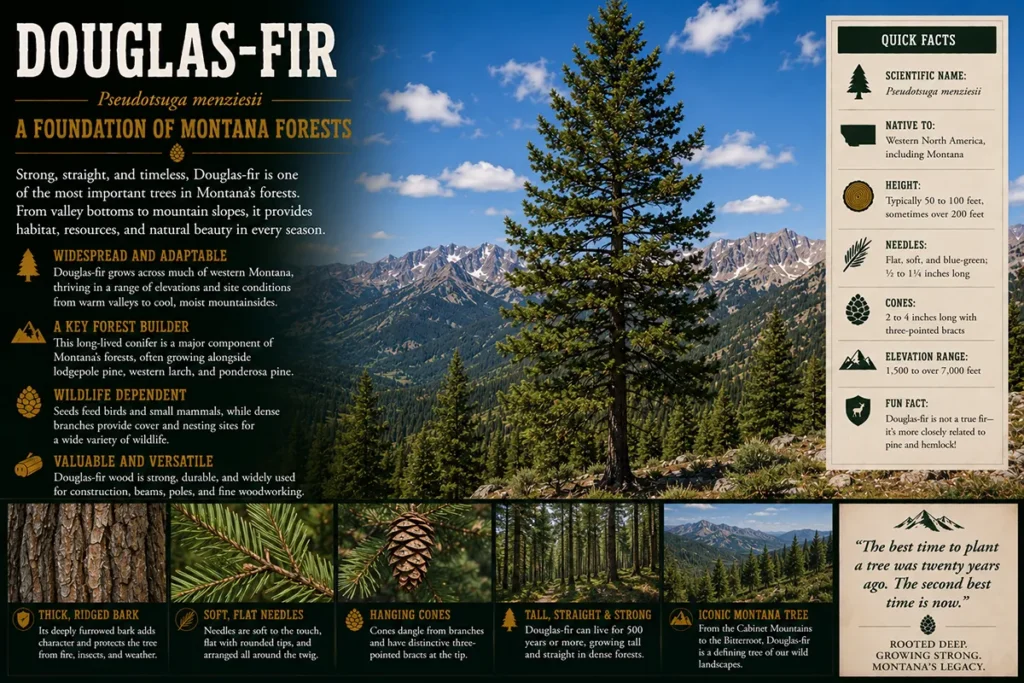 Douglas-fir (Pseudotsuga menziesii)