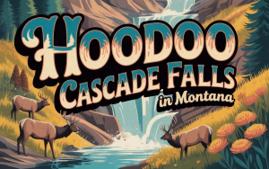 Hoodoo Cascade Falls in Montana