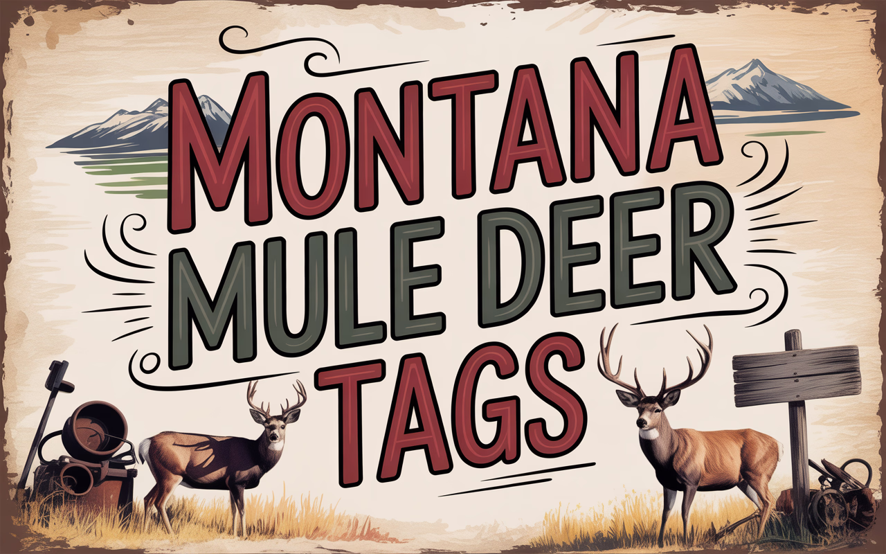 Montana Mule Deer Tags