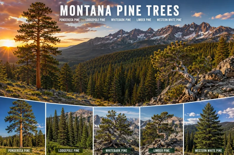 Montana pine tree - Montana Pine Trees: Complete Field Guide to 15 Native Conifers