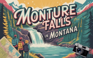 Monture Falls in Montana