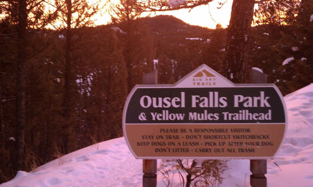 Ousel Falls Trailhead