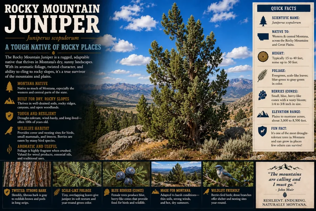 Rocky Mountain Juniper (Juniperus scopulorum)