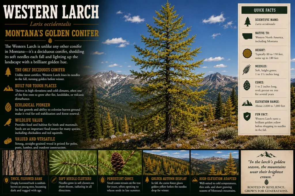 Western Larch (Larix occidentalis)