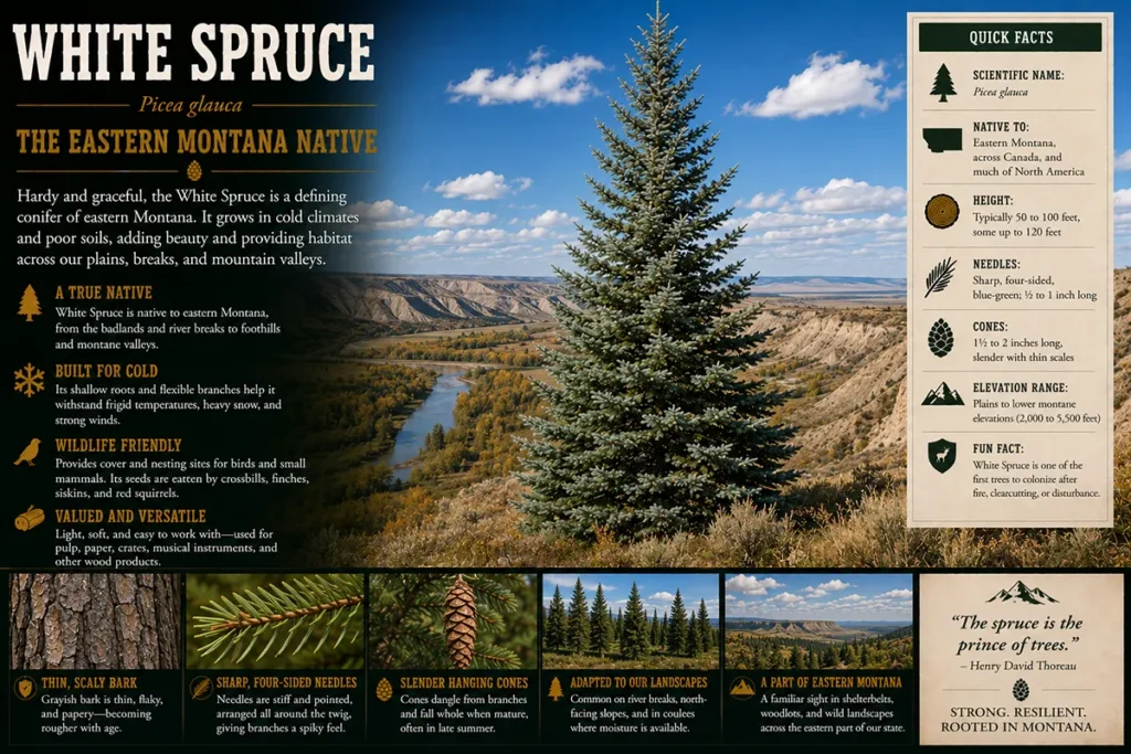 White Spruce (Picea glauca) — The Eastern Montana Native