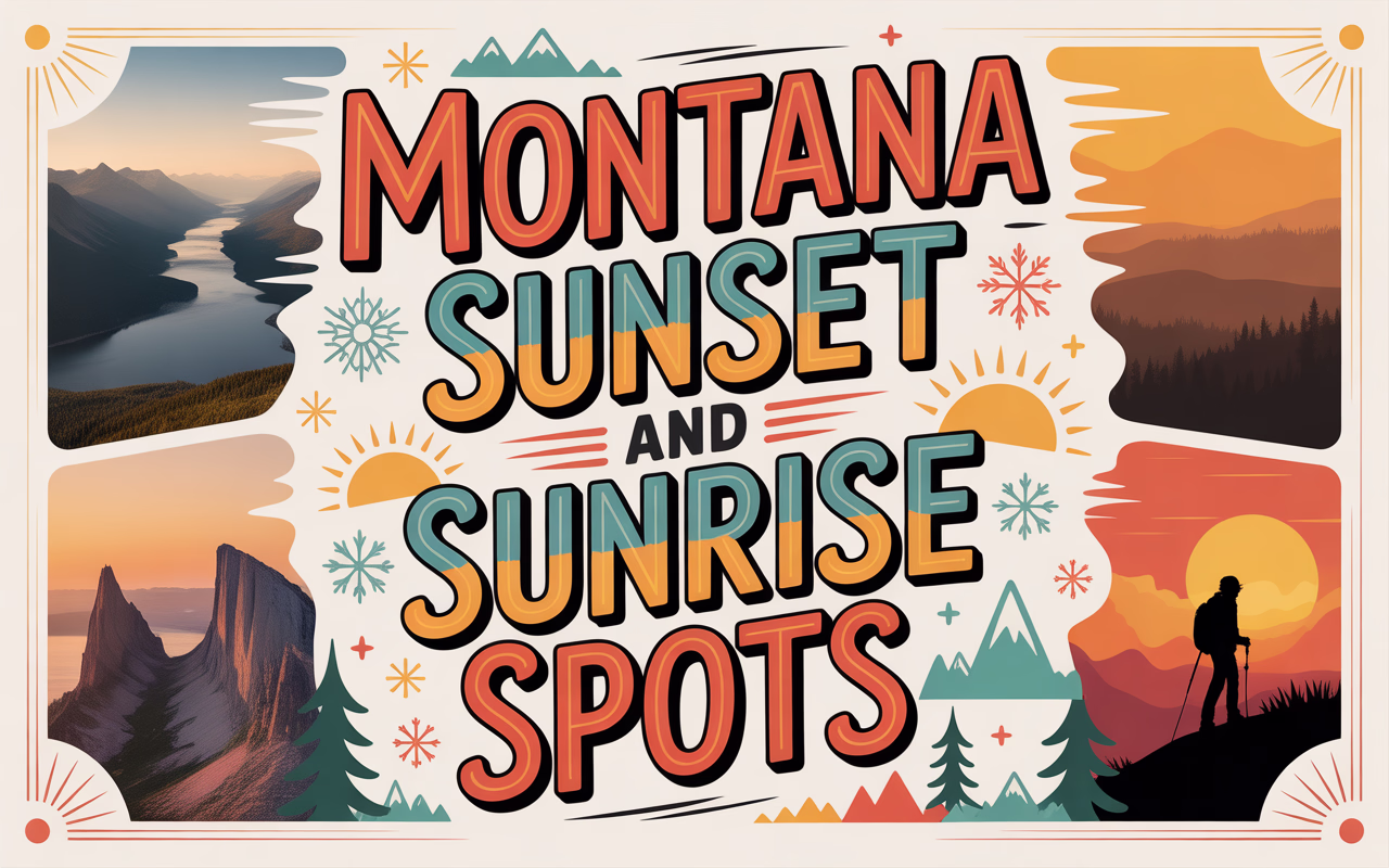 Montana Sunset and Sunrise Spots