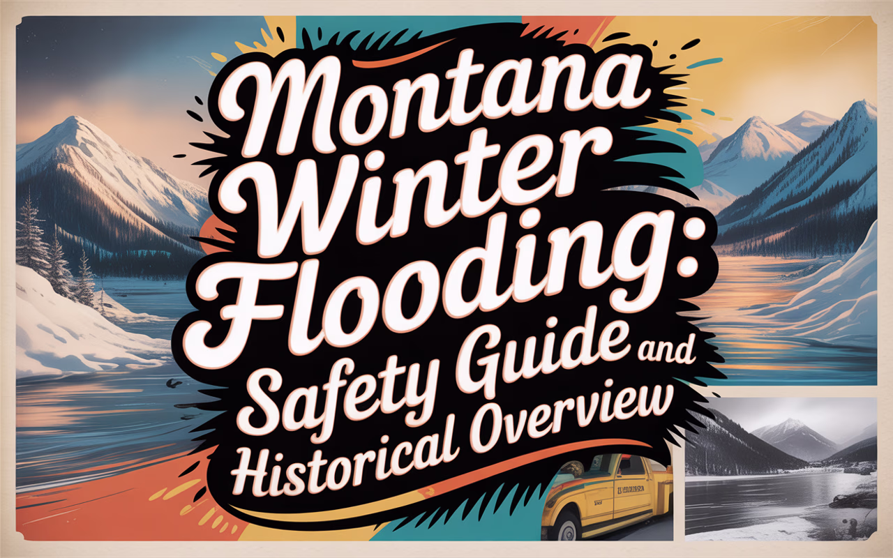 Montana Winter Flooding