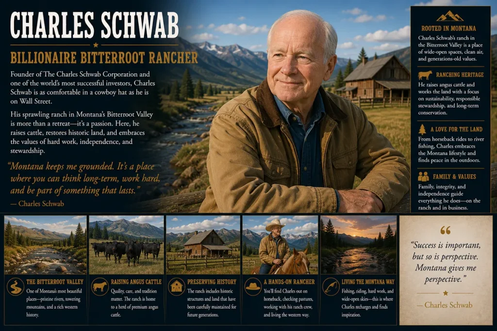 Charles Schwab — Billionaire Bitterroot Rancher
