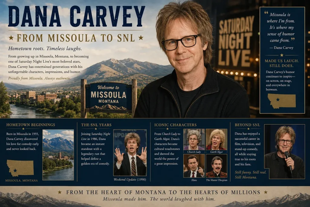 Dana Carvey — From Missoula to SNL