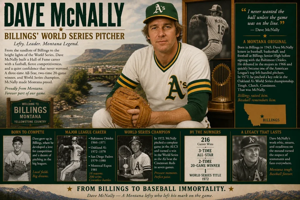 Dave McNally — Billings' World Series Pitcher