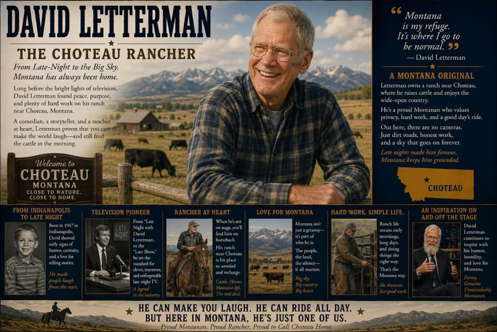 David Letterman — The Choteau Rancher