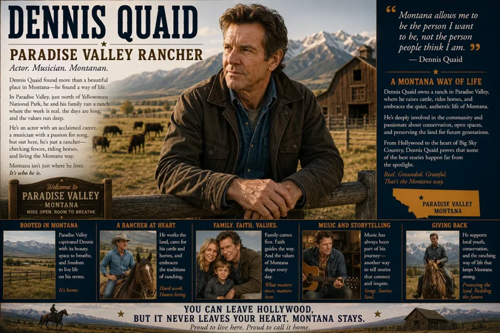 Dennis Quaid — Paradise Valley Rancher