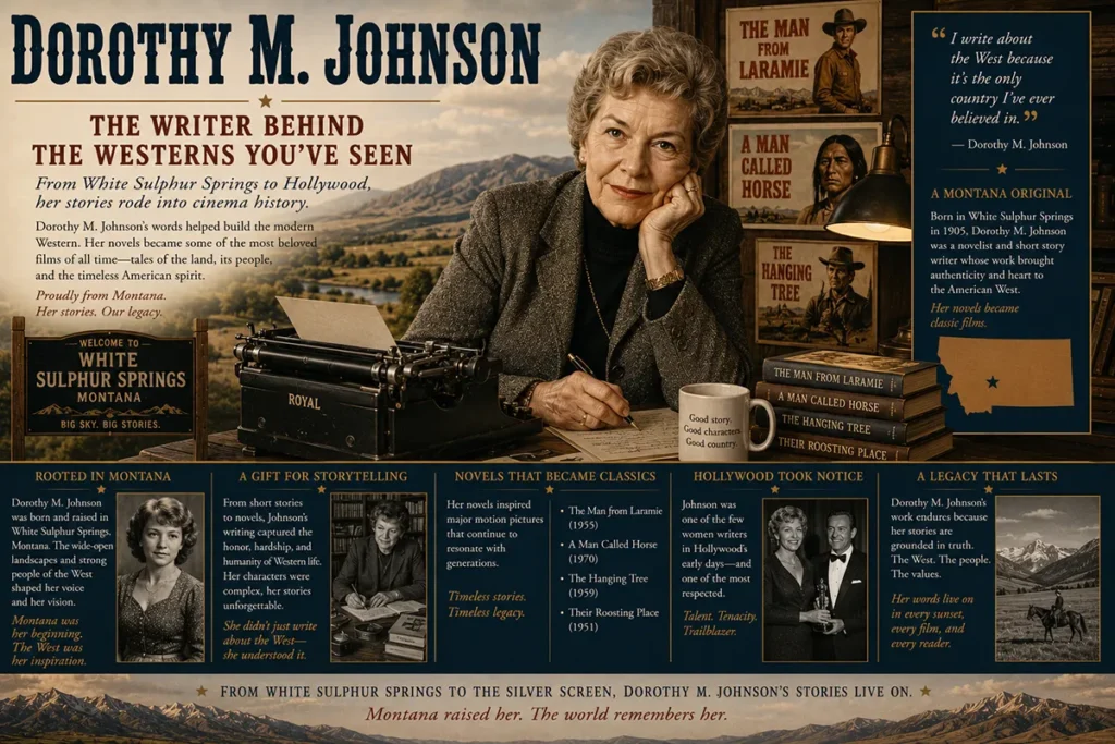 Dorothy M. Johnson — The Writer Behind the Westerns You've Seen