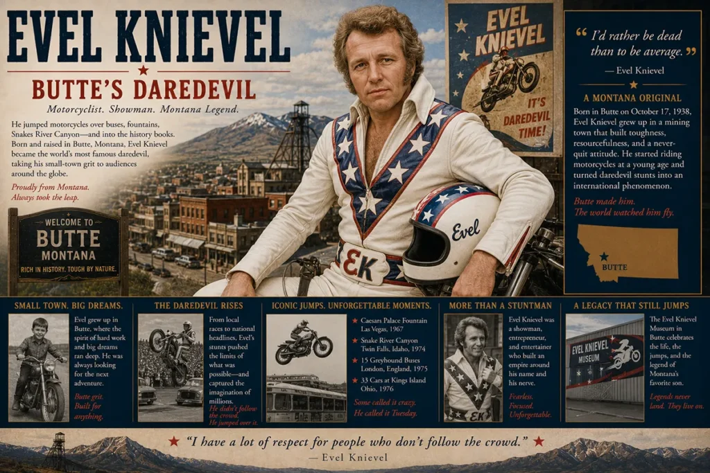 Evel Knievel — Butte's Daredevil