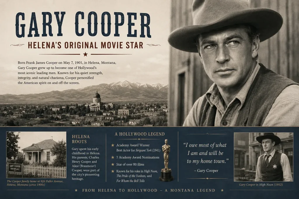 Gary Cooper — Helena's Original Movie Star
