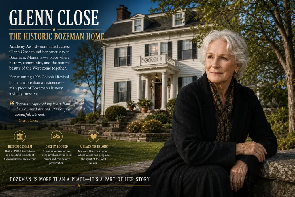 Glenn Close — The Historic Bozeman Home