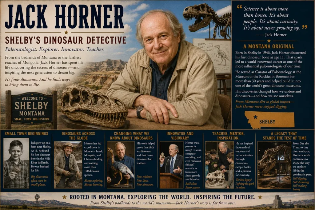 Jack Horner — Shelby's Dinosaur Detective