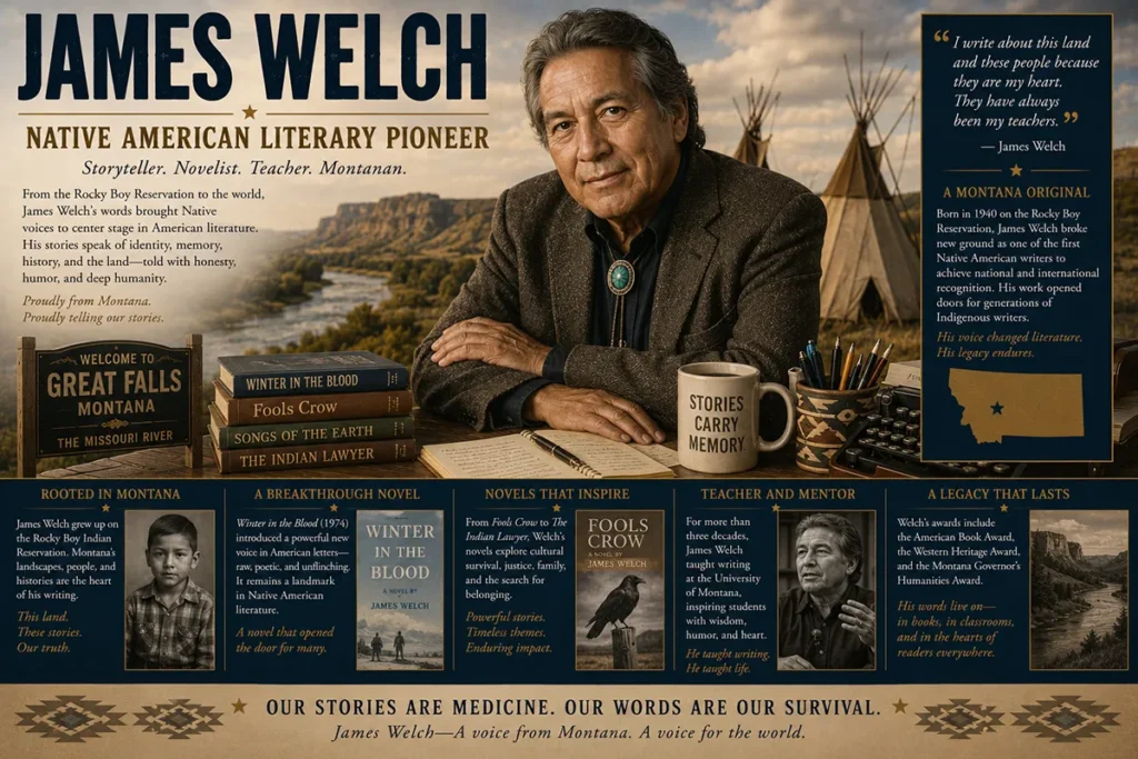James Welch — Native American Literary Pioneer