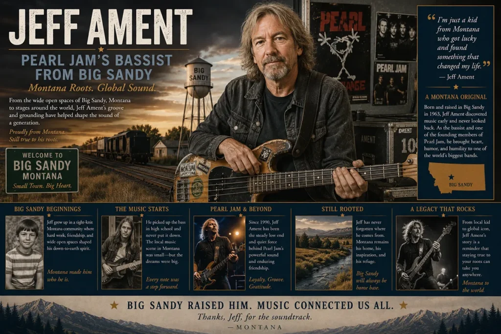 Jeff Ament — Pearl Jam's Bassist From Big Sandy
