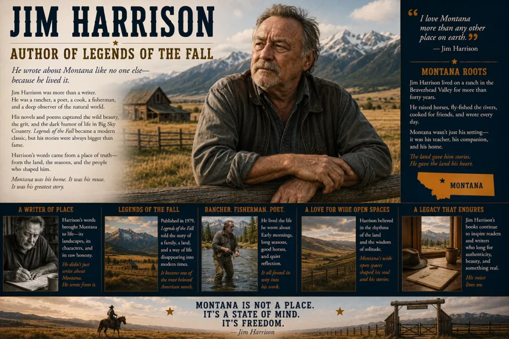 Jim Harrison — Author of Legends of the Fall