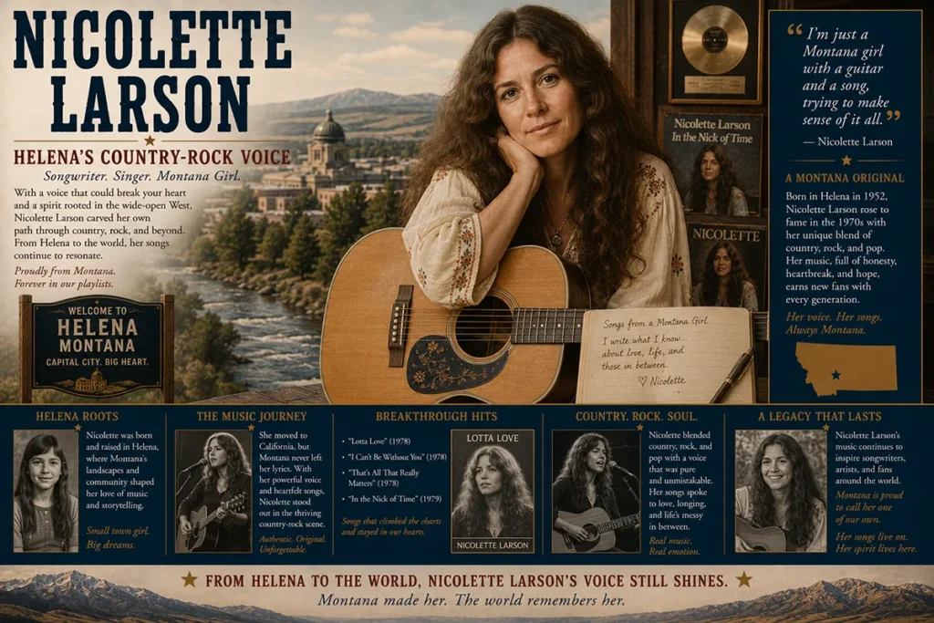 Nicolette Larson — Helena's Country-Rock Voice