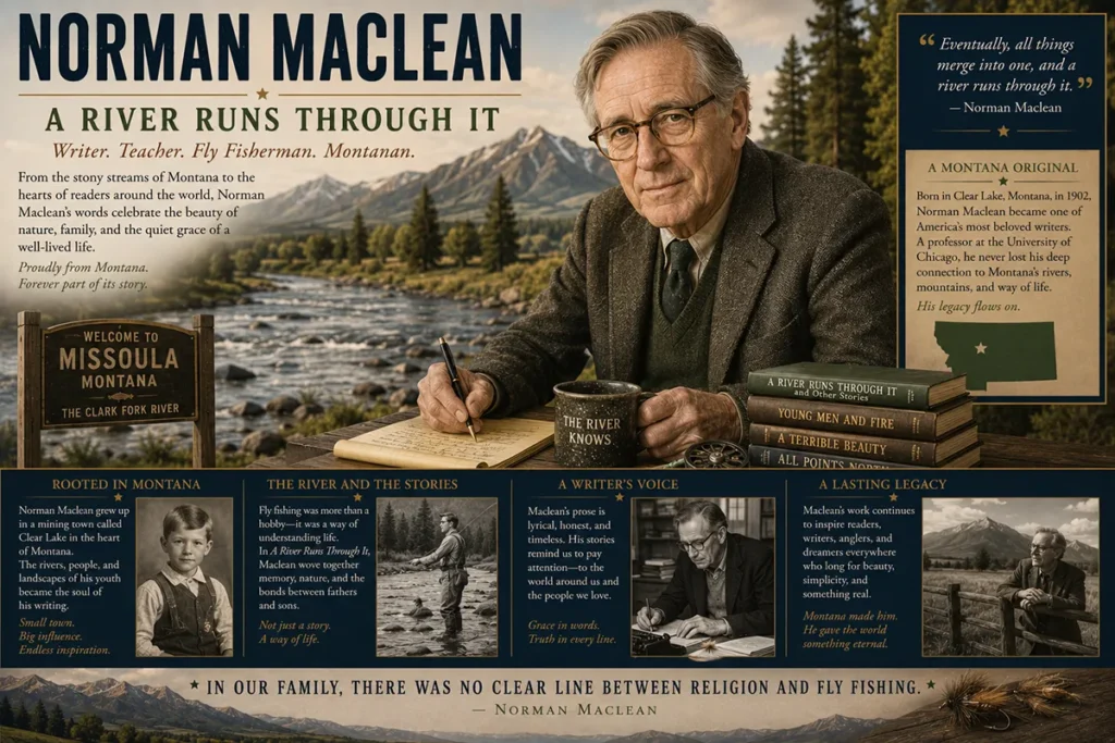 Norman Maclean — A River Runs Through It