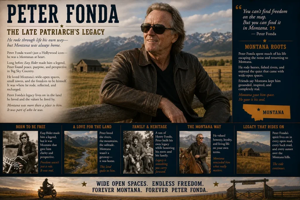 Peter Fonda — The Late Patriarch's Legacy