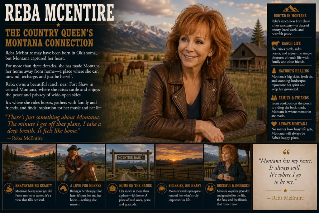 Reba McEntire — The Country Queen's Montana Connection