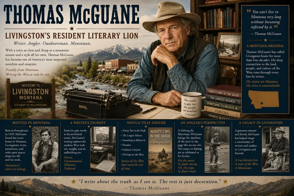 Thomas McGuane — Livingston's Resident Literary Lion