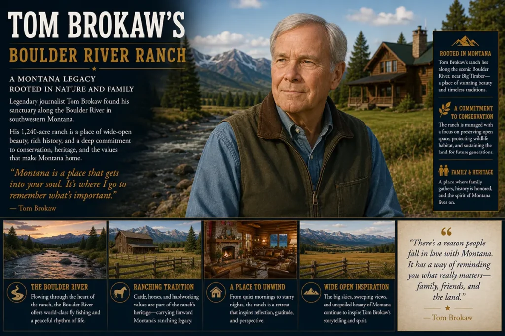 Tom Brokaw's Boulder River Ranch