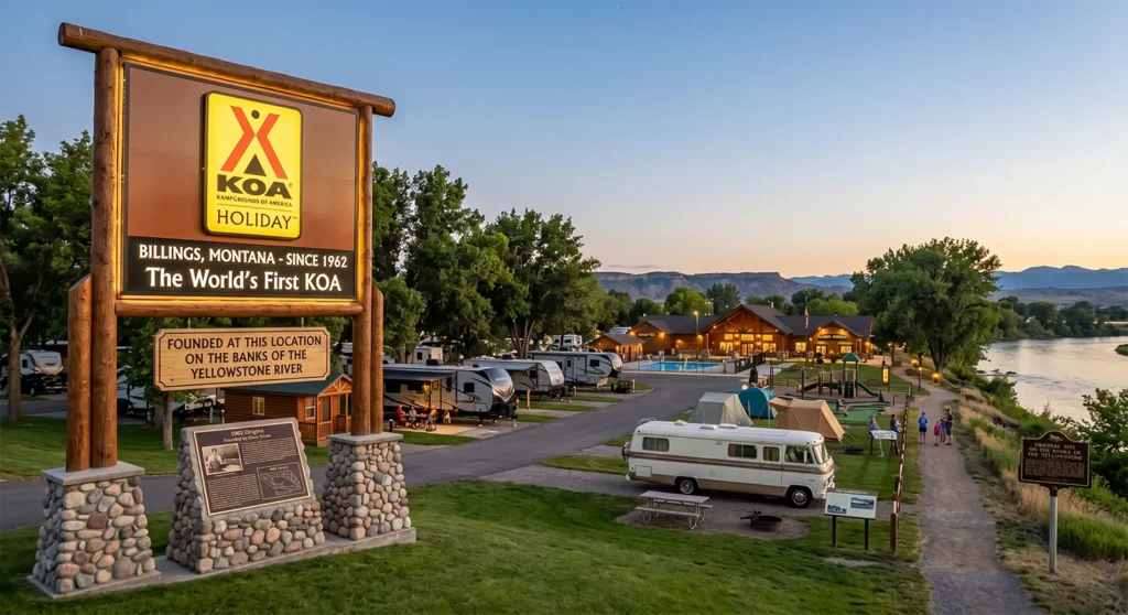 KOA Kampgrounds of America — Billings (since 1962)