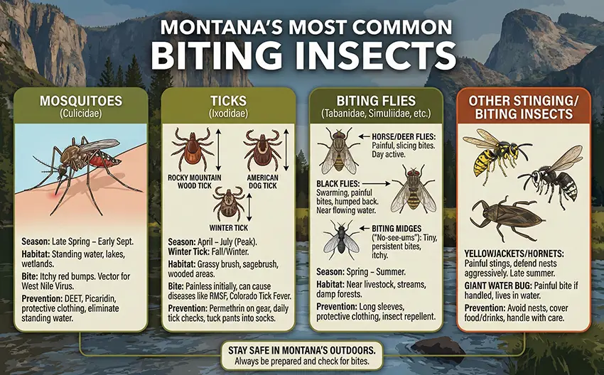 Montana Biting Insects
