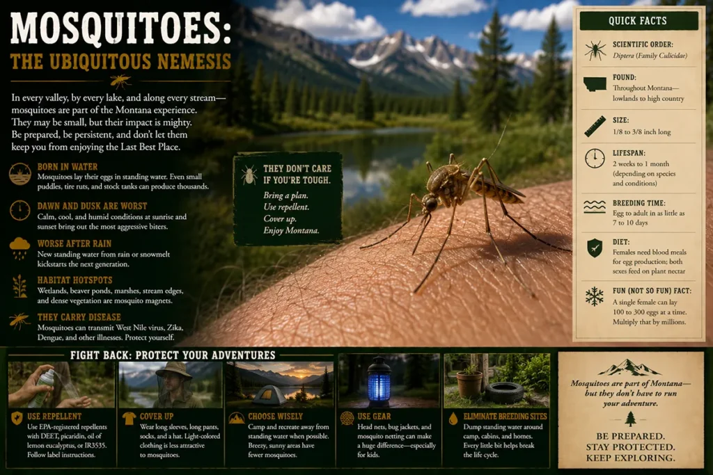 Mosquitoes: The Ubiquitous Nemesis