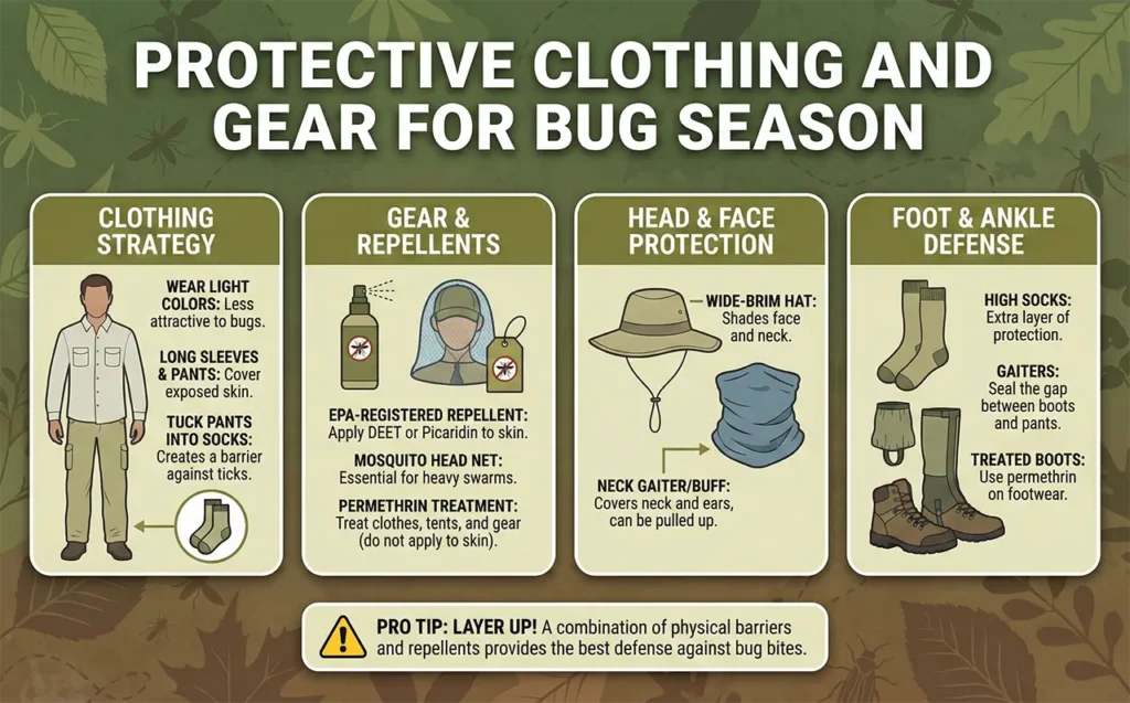 Protective Clothing and Gear for Bug Season