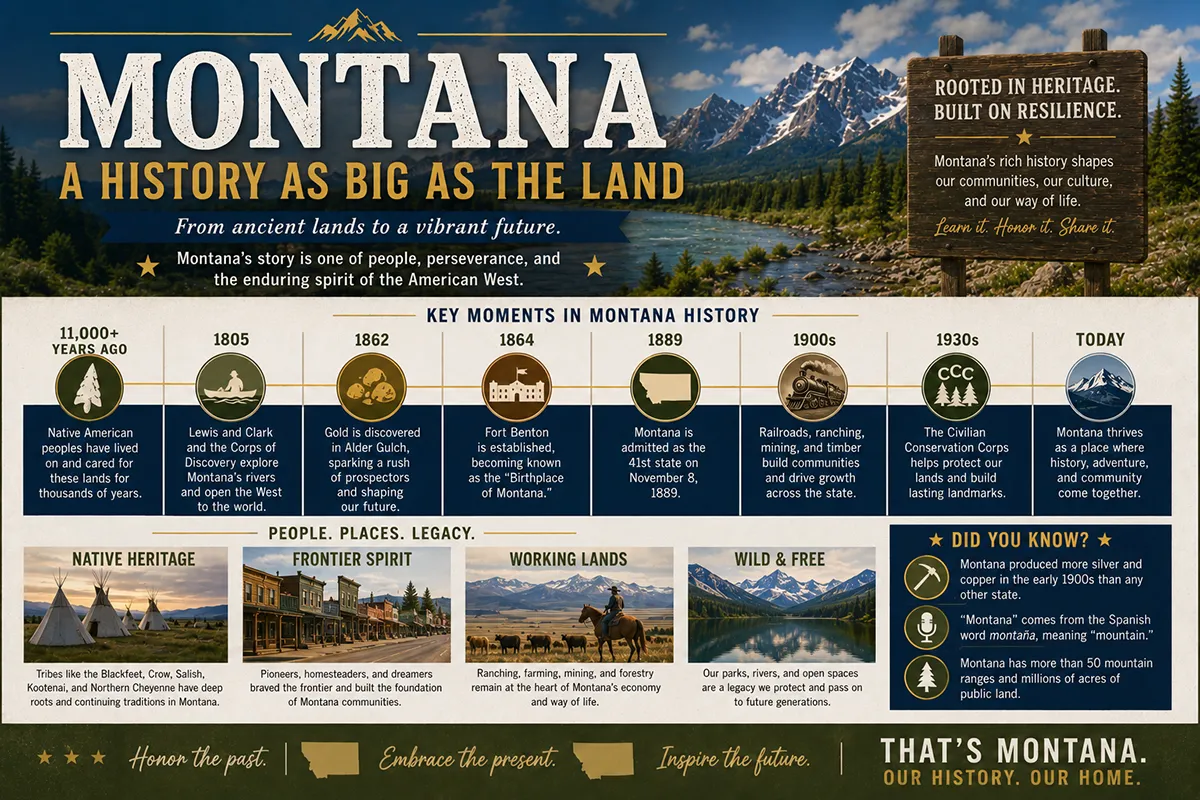 Walking Through Montana History - Walking Through Montana History: A Time Traveler's Guide to Big Sky Country