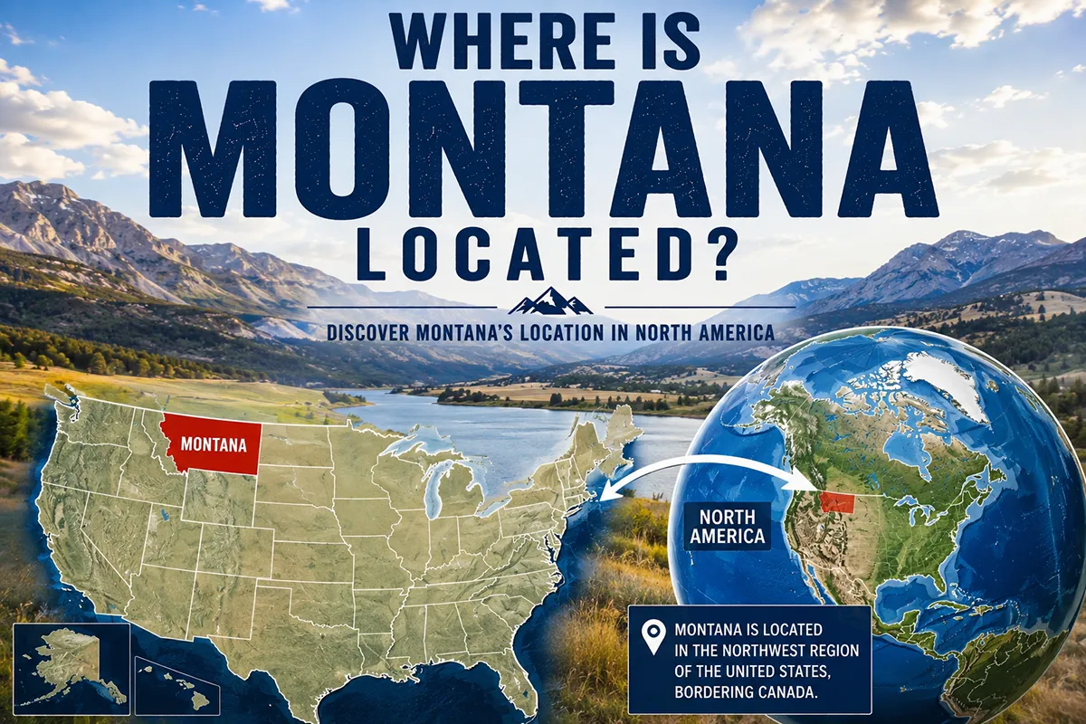 Where Is Montana Located? Geography, Borders & Map Guide
