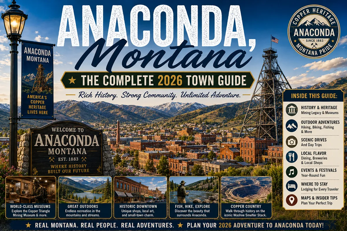 Anaconda Montanas Copper Heritage - Anaconda, Montana: The Complete 2026 Town Guide