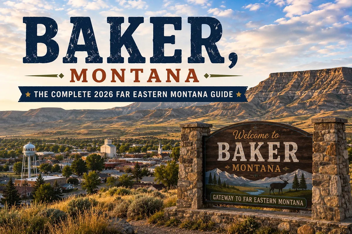 Baker Montana - Baker, Montana: The Complete 2026 Far Eastern Montana Guide