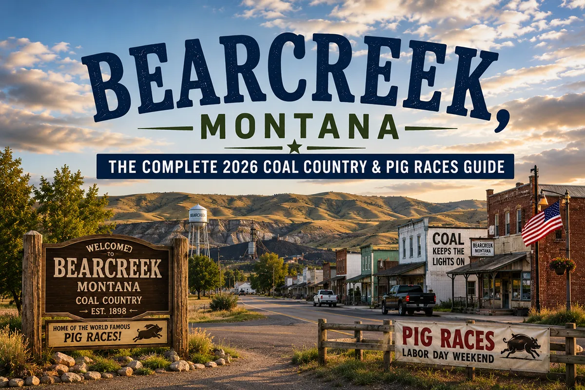 Read more about the article Bearcreek, Montana: The Complete 2026 Coal Country & Pig Races Guide
