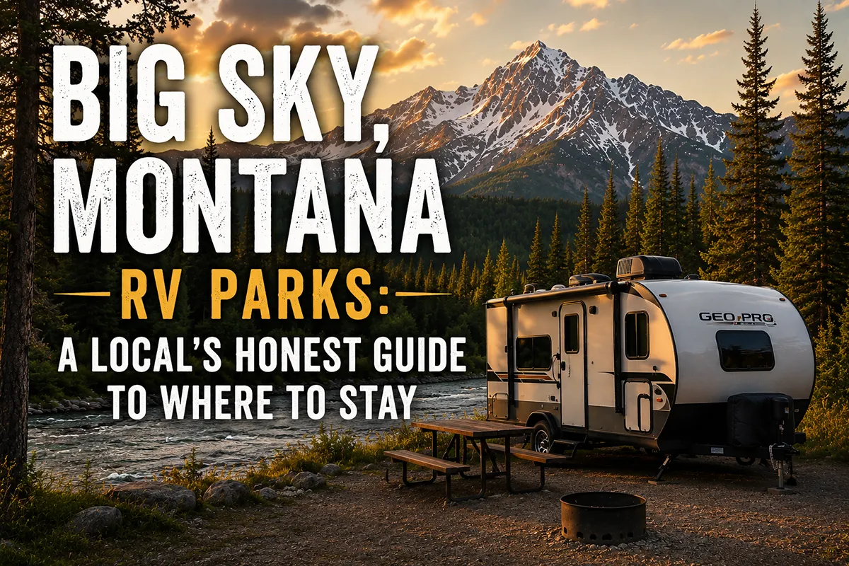 You are currently viewing RV Parks Big Sky Montana: A Local’s Honest Guide to Where to Stay
