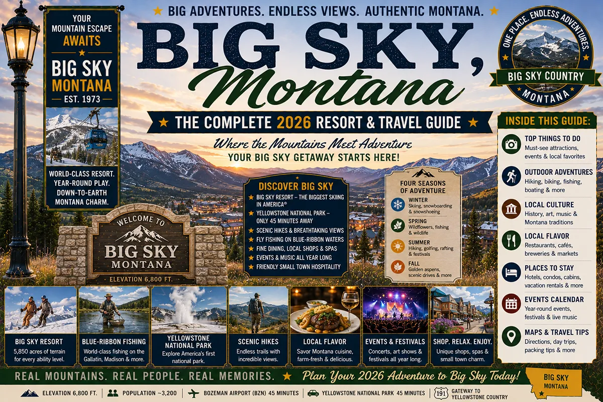 Big Sky Montana travel guide - Big Sky, Montana: The Complete 2026 Resort & Travel Guide